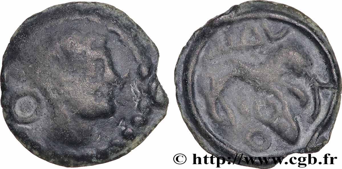 ÉDUENS (BIBRACTE, région du Mont-Beuvray) Potin ALAV TB+/TTB