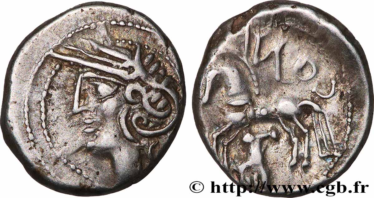 LINGONS (Région de Langres) Denier CONTE TTB+/TTB