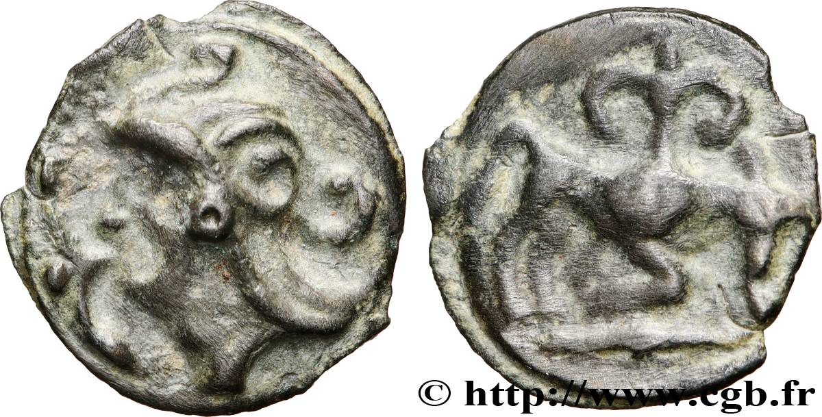 GALLIA - ALTA E MEDIA SEINE Potin au taureau et au lis, classe Ia SPL/q.SPL