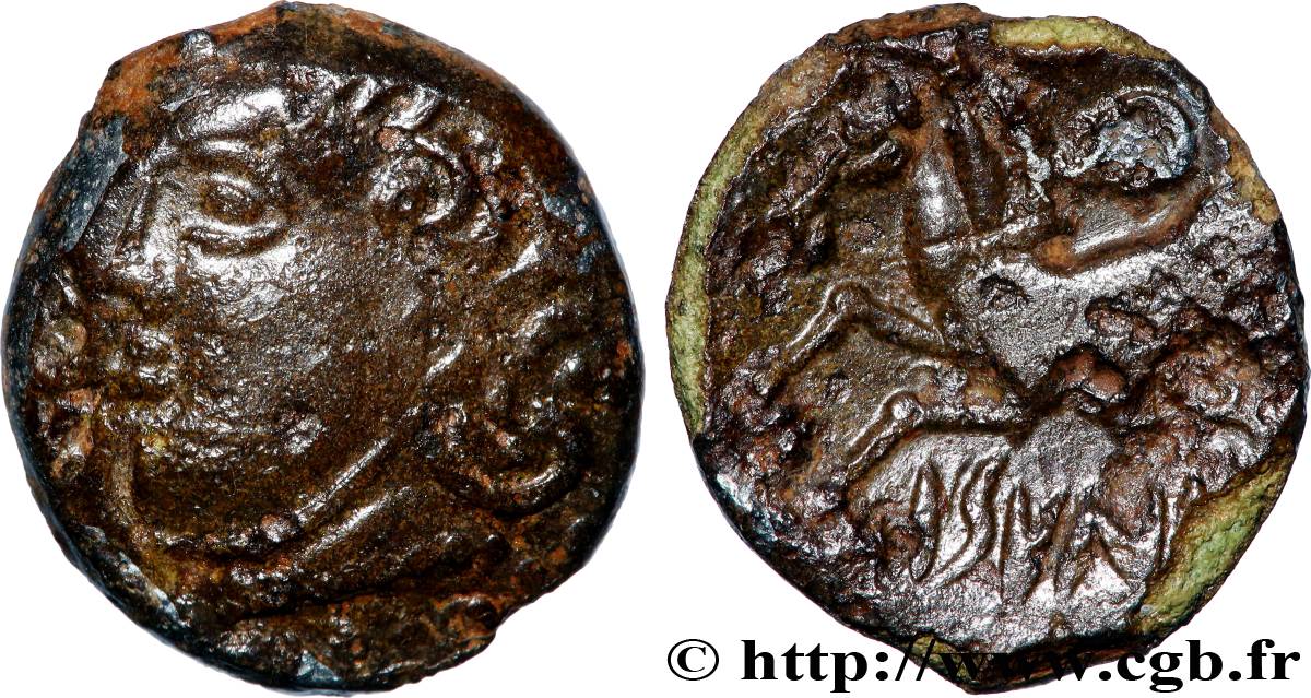 BITURIGES CUBES (Région de Bourges) Bronze ISVNIS TTB