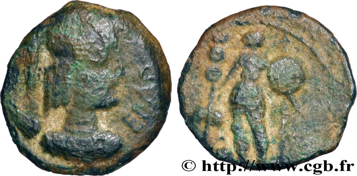 ARVERNES (Région de Clermont-Ferrand) Bronze EPAD, au guerrier TB+