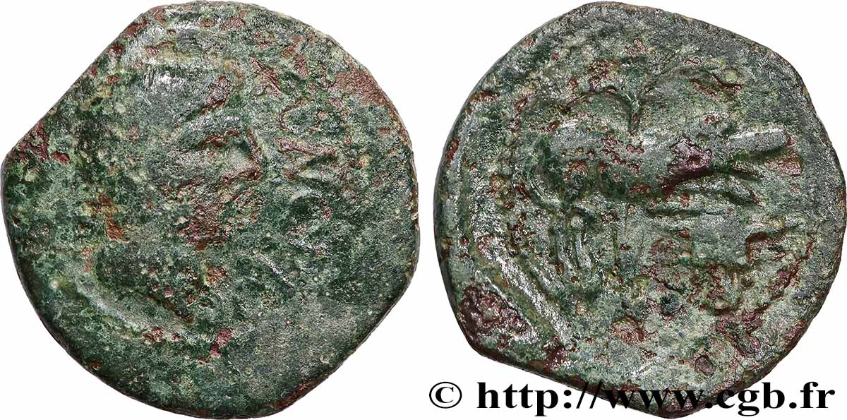 GALLIEN - SANTONES / MITTELWESTGALLIEN - Unbekannt Bronze CONTOVTOS (quadrans) fSS