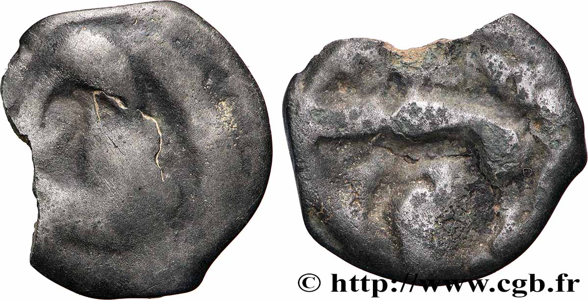 HAUTE ET MOYENNE SEINE Potin au sanglier et à la tête coupée TB