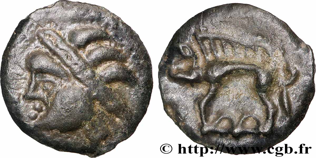 RÈMES (Région de Reims) Potin à la tête d’indien, classe Ia SUP