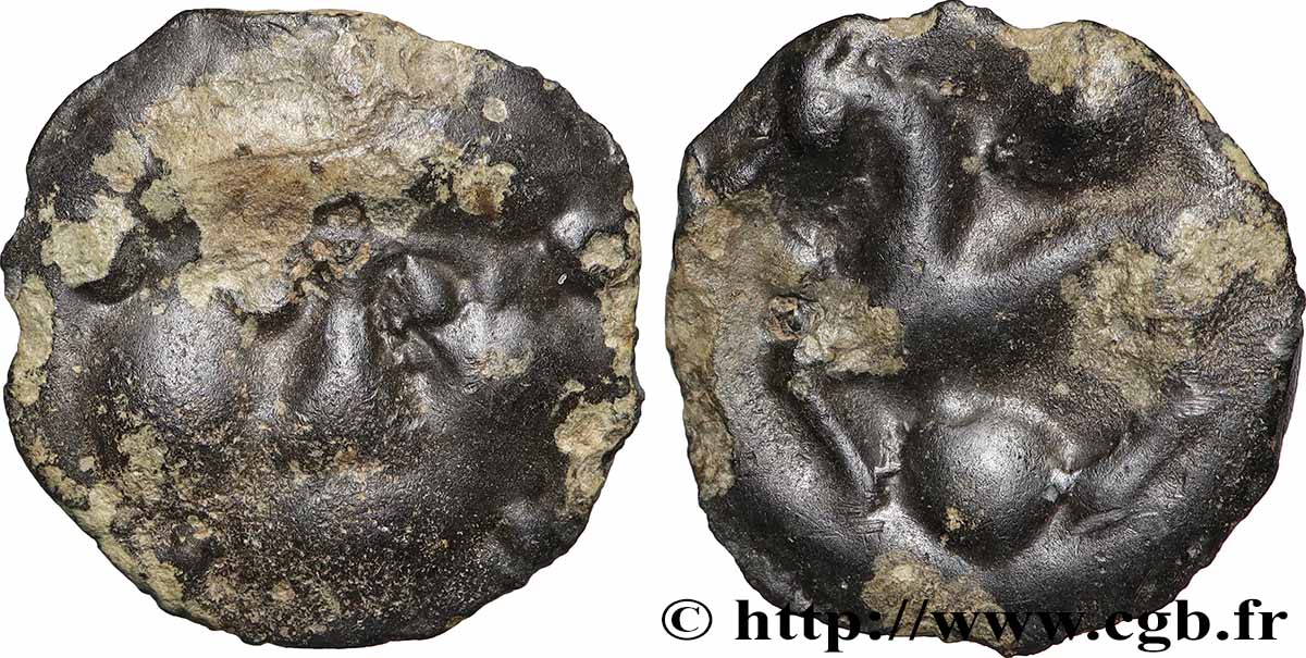 RÉGION PARISIENNE Potin à la tête de face TB+