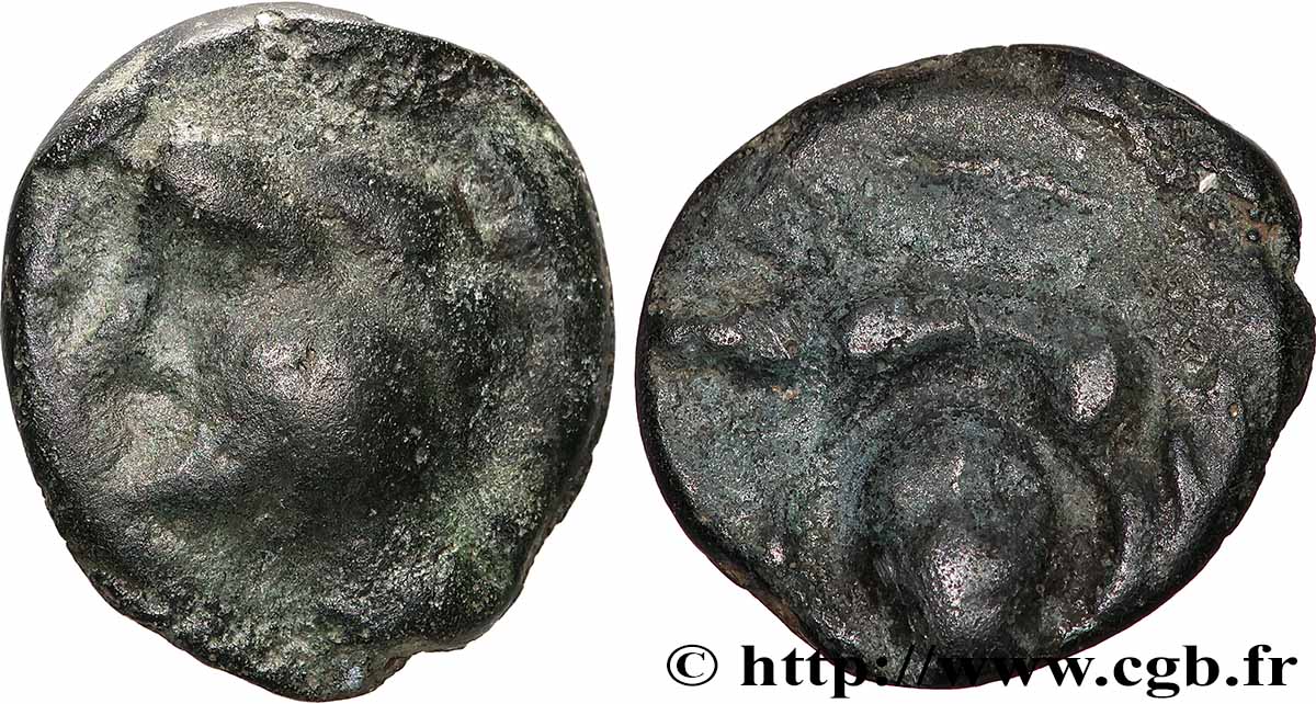 HAUTE ET MOYENNE SEINE Potin au sanglier et à la tête coupée TB+/TTB