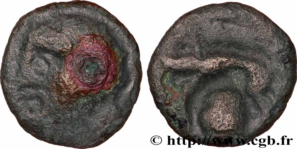 HIGH AND MIDDLE SEINE Potin au sanglier et à la tête coupée VF/VF