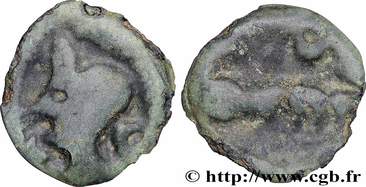 LOIRE MOYENNE Potin dégénéré aux croissants VF/VF