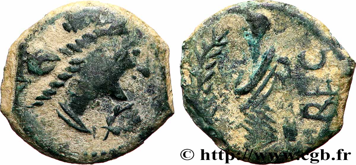 VOLQUES ARÉCOMIQUES (région de Nîmes) Bronze au Démos, VOLCAE AREC TB+