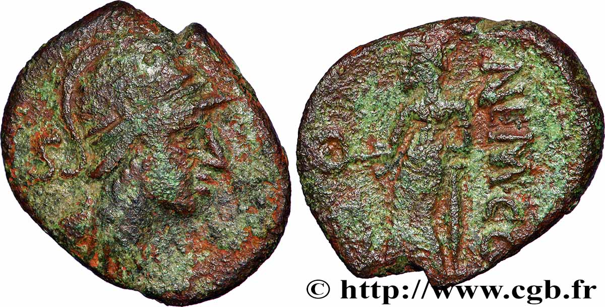 NEMAUSUS - NISMES Bronze NEM COL (semis) VF/XF