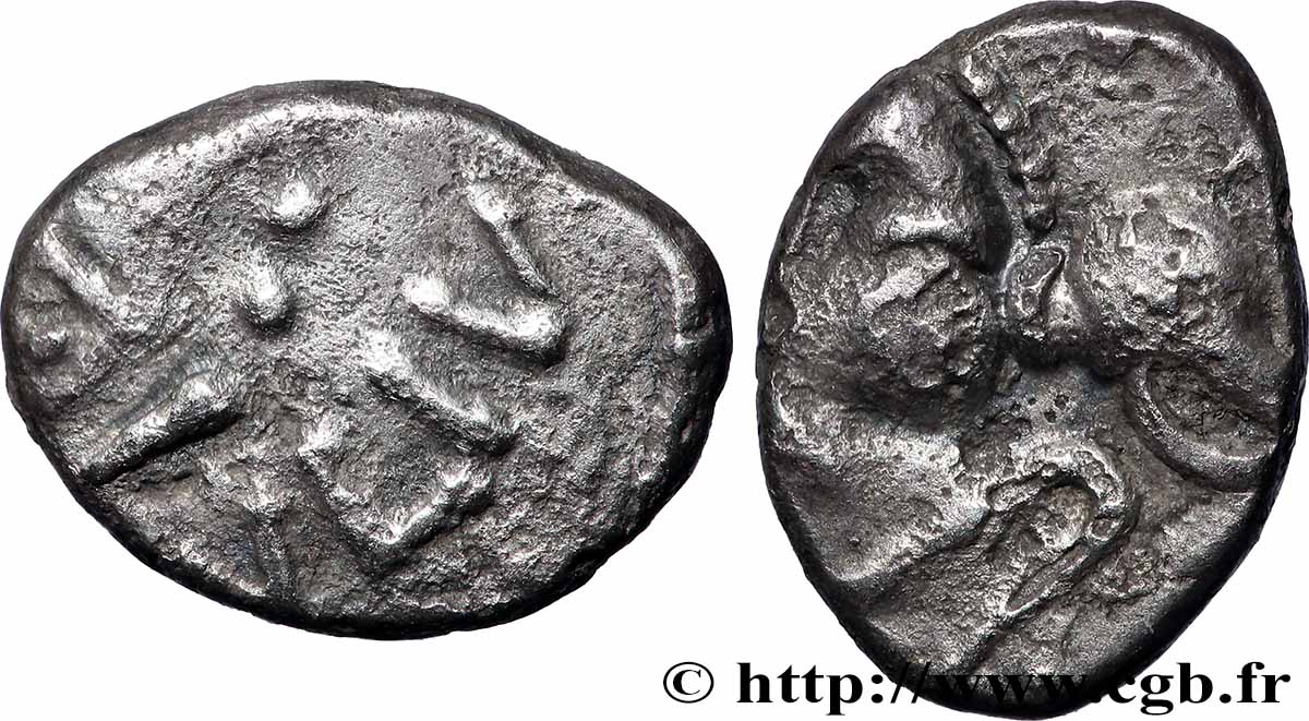 SÉQUANES (Région de Besançon) Denier Q.IVLIVS / TOGIRI TTB