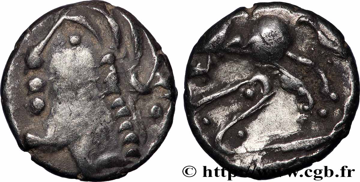 SÉQUANES (Région de Besançon) Denier TOGIRIX TTB