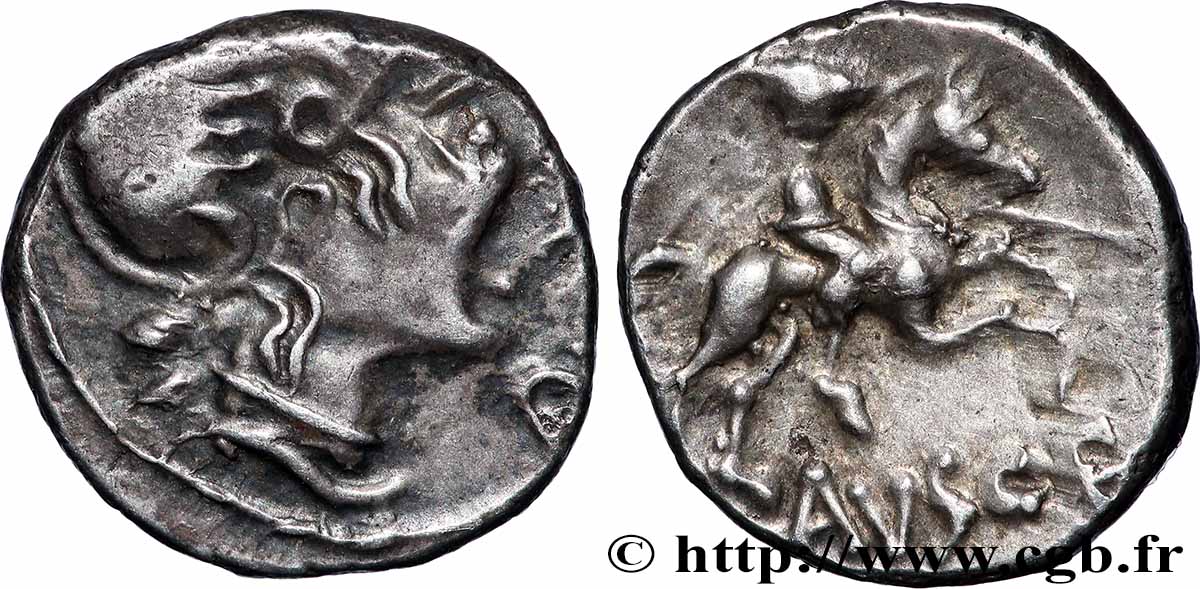 GALLIA - RHONE VALLEY Denier au cavalier DVRNACOS / AVSCRO AU