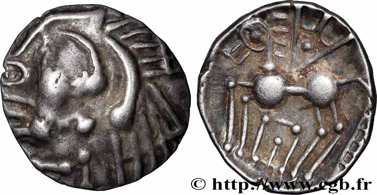 GALLIEN - SÜDWESTGALLIEN - ELUSATES (Région die Gers) Drachme “au cheval” fVZ