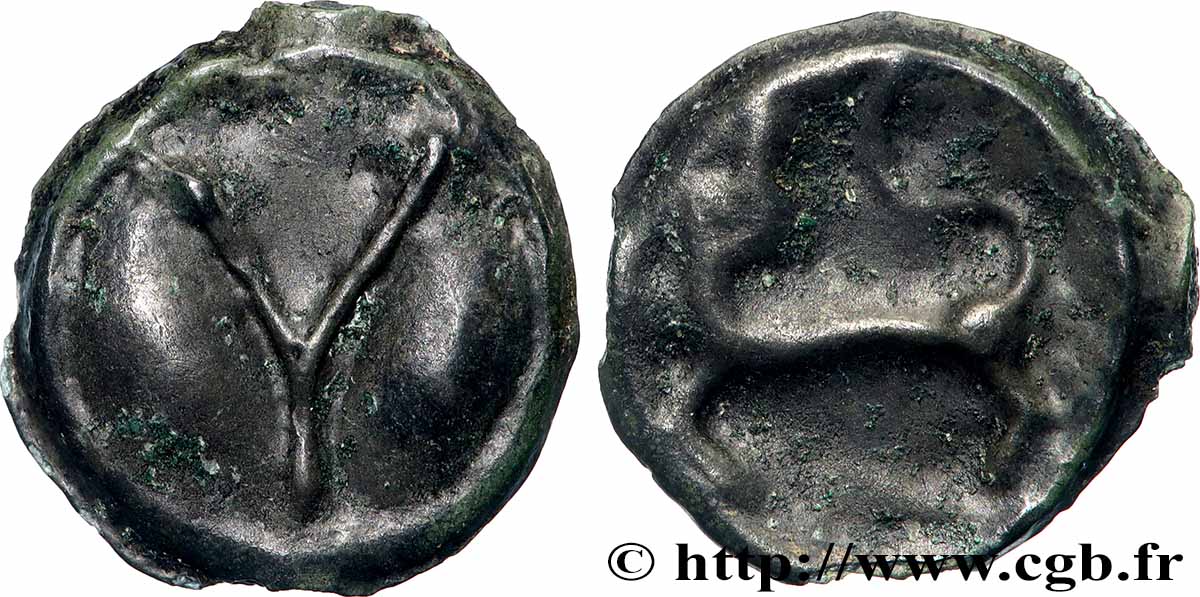 GALLIA - BELGICA - PARIS AREA Potin dit “à l&nbsp;Y” AU