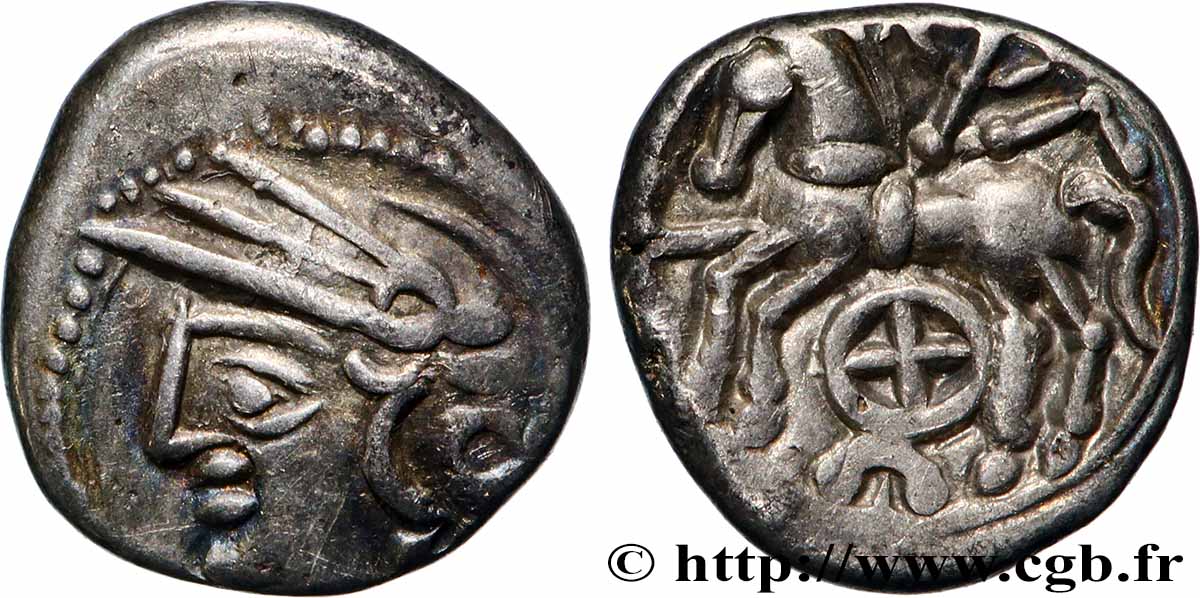 LINGONS (Région de Langres) Denier KALETEDOY à la rouelle SUP