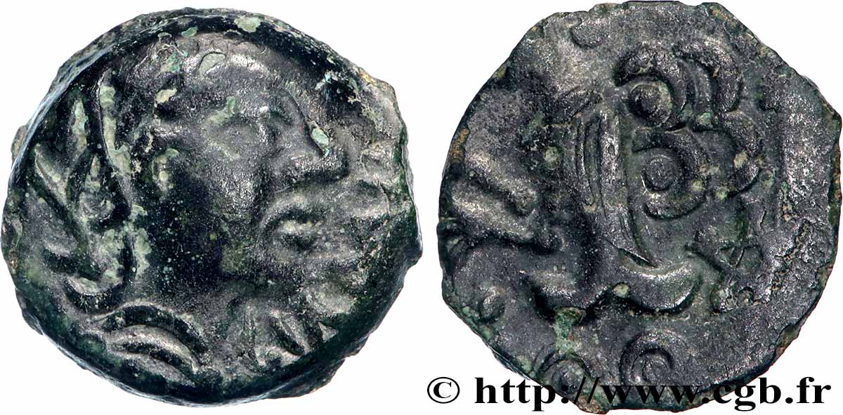 SENONES (Area of Sens) Bronze GIAMILOS / SIINV à l’oiseau XF