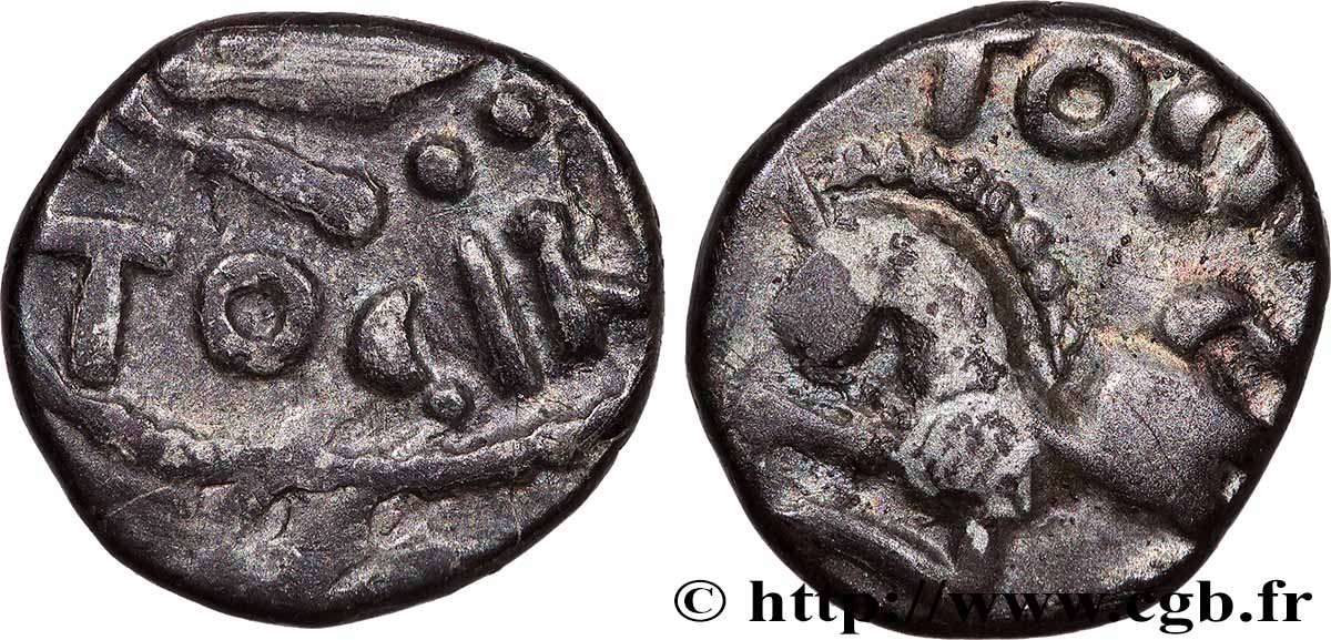 GALLIA BELGICA - SEQUANI (Región de Besançon) Denier TOGIRIX MBC+