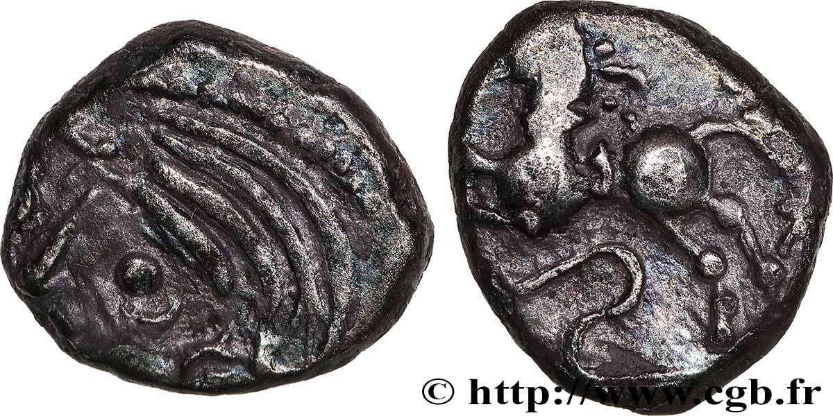 SÉQUANES (Région de Besançon) Denier TOGIRIX TTB+