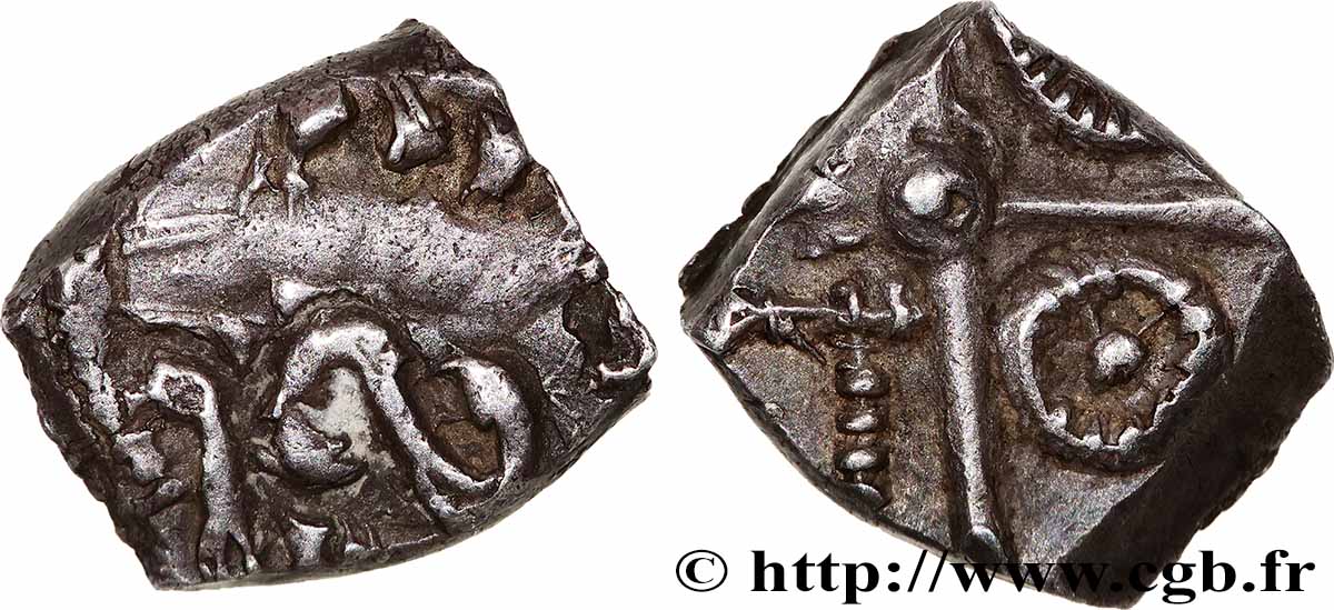 RUTÈNES (région de Rodez) Drachme “du type de Goutrens” - S. 264 TTB+