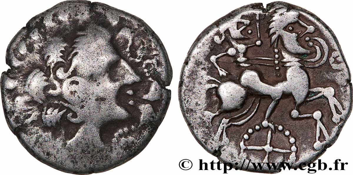 REDONS (Région de Rennes) Statère d&nbsp;argent à la roue TB+/TTB+