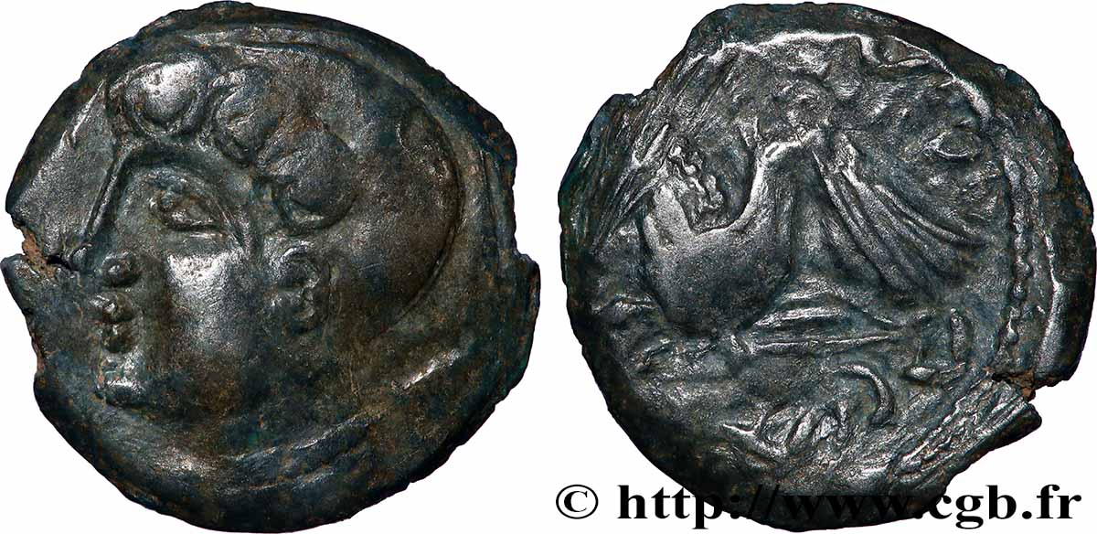 ARVERNES (Région de Clermont-Ferrand) Bronze MOTVIDIACA TTB+/TB+