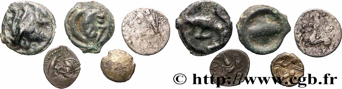 LOTS Lot de 5 monnaies lot