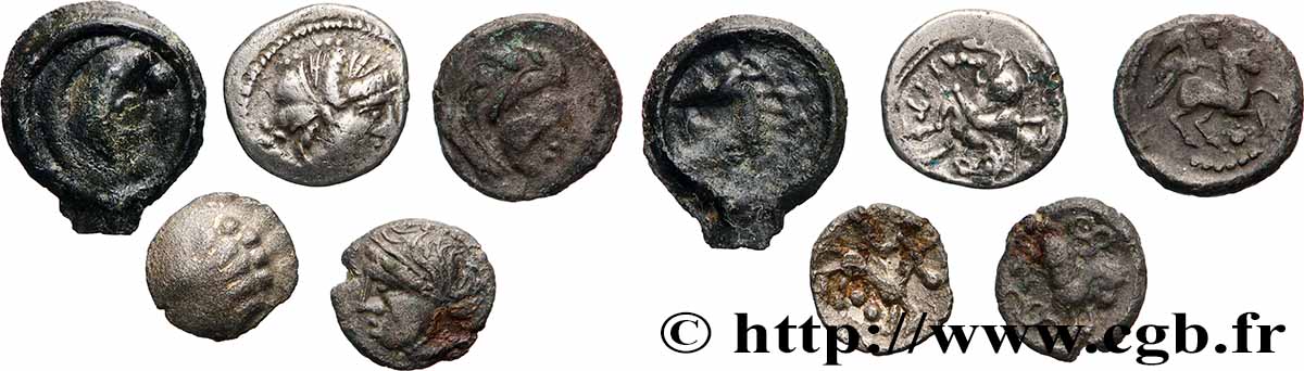 LOTS Lot de 5 monnaies lot