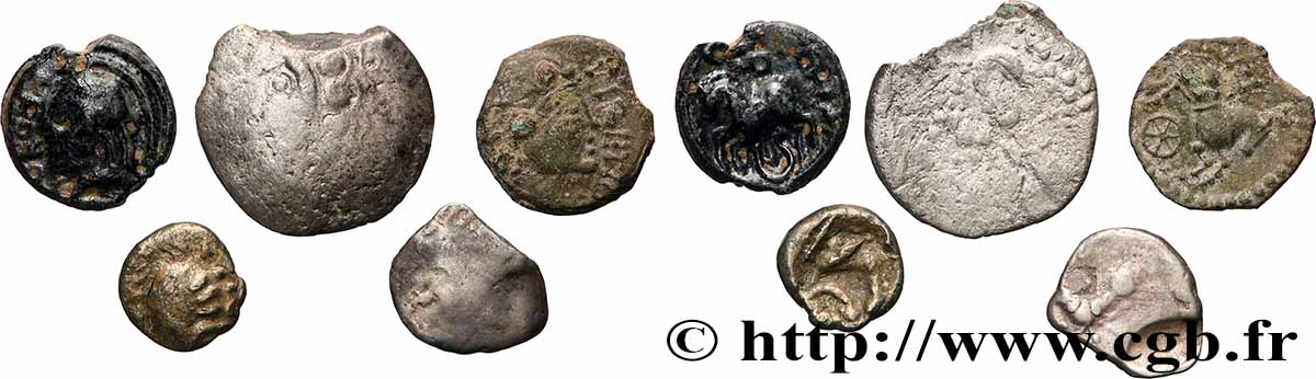 LOTS Lot de 5 monnaies lot