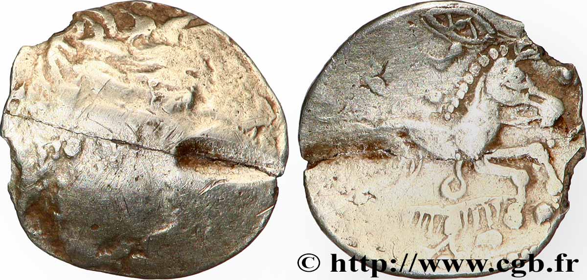 CARNUTES (Région de la Beauce) Hémistatère au loup conducteur TB/TTB