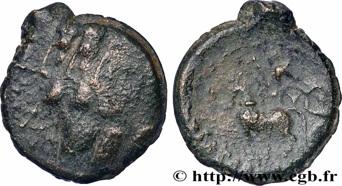 GALLIA BELGICA - REMI (Area of Reims) Bronze REMO/REMO VF