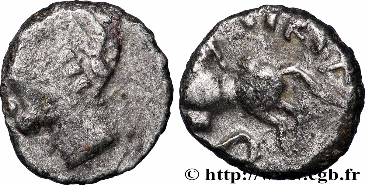 SÉQUANES (Région de Besançon) Denier TOGIRIX TB+