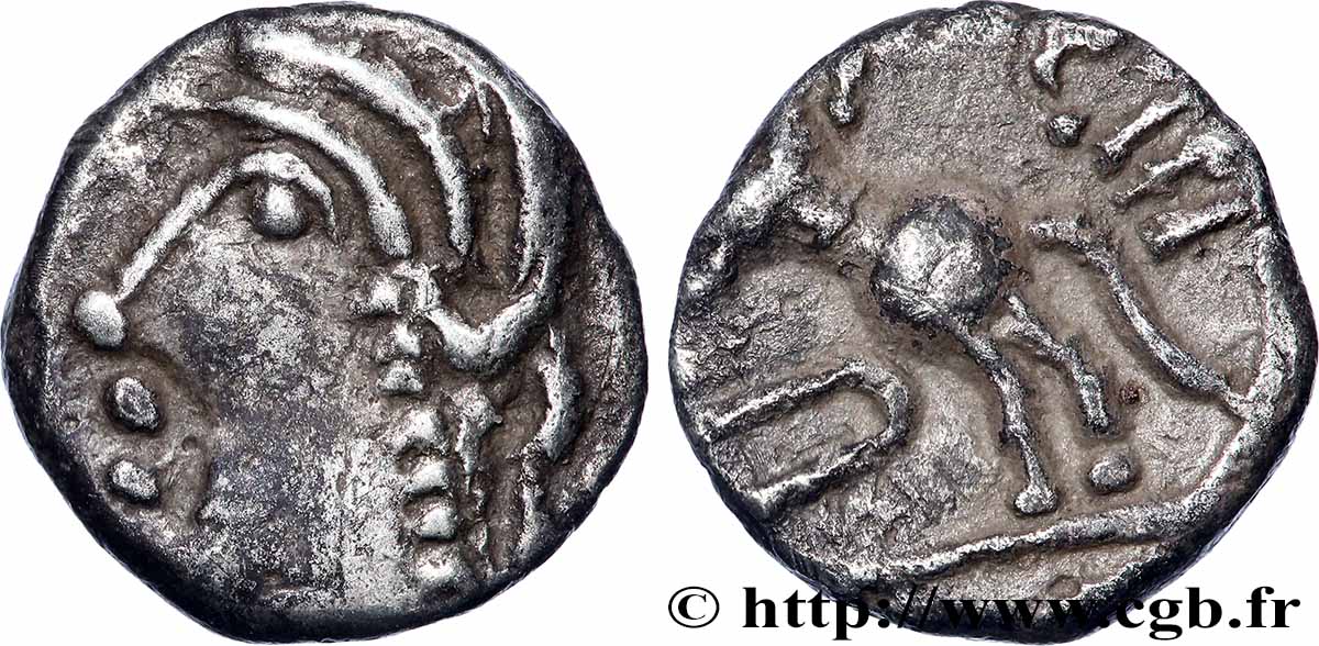 SÉQUANES (Région de Besançon) Denier TOGIRIX TTB+