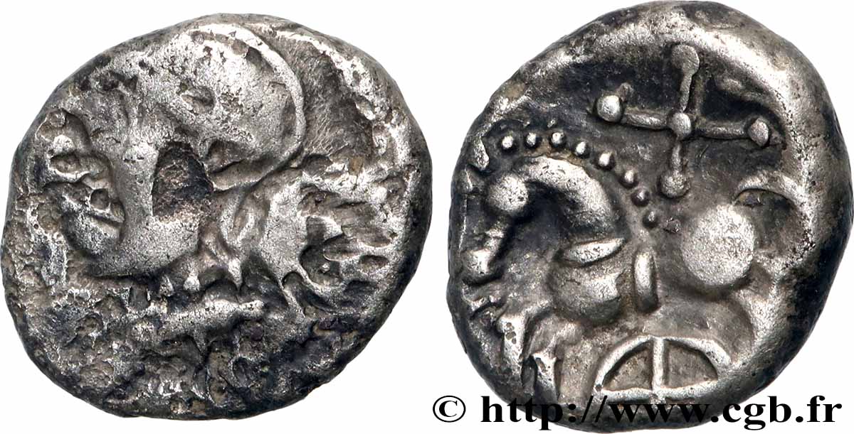 LINGONS (Région de Langres) Denier KALETEDOY à la croisette et à la rouelle TTB/TTB+