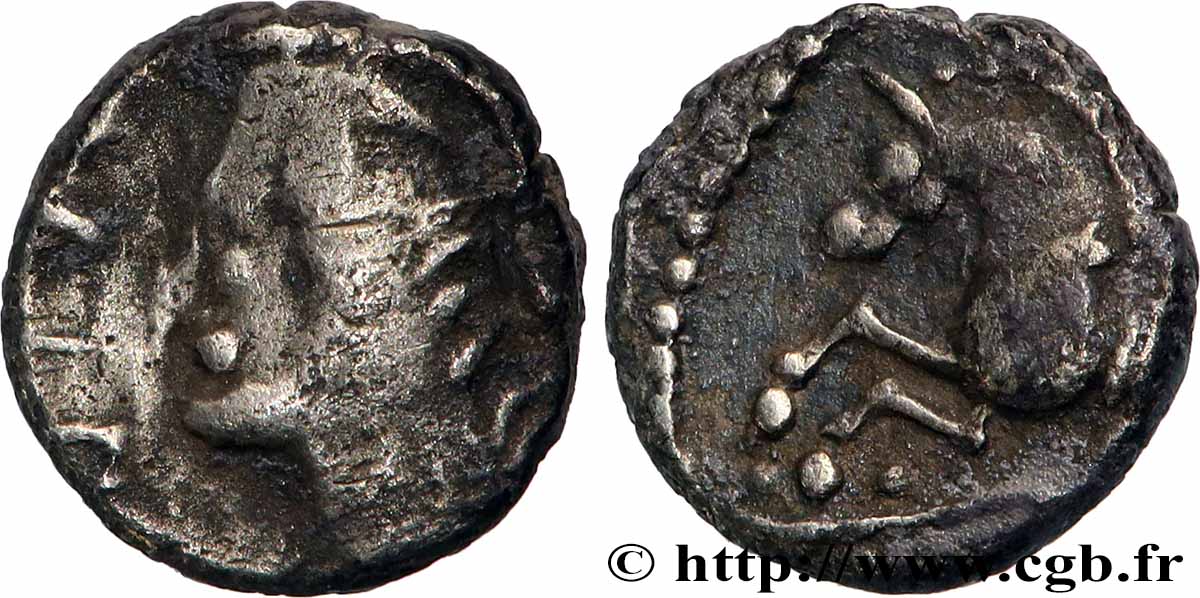 SÉQUANES (Région de Besançon) Denier TOGIRIX TB+/TTB