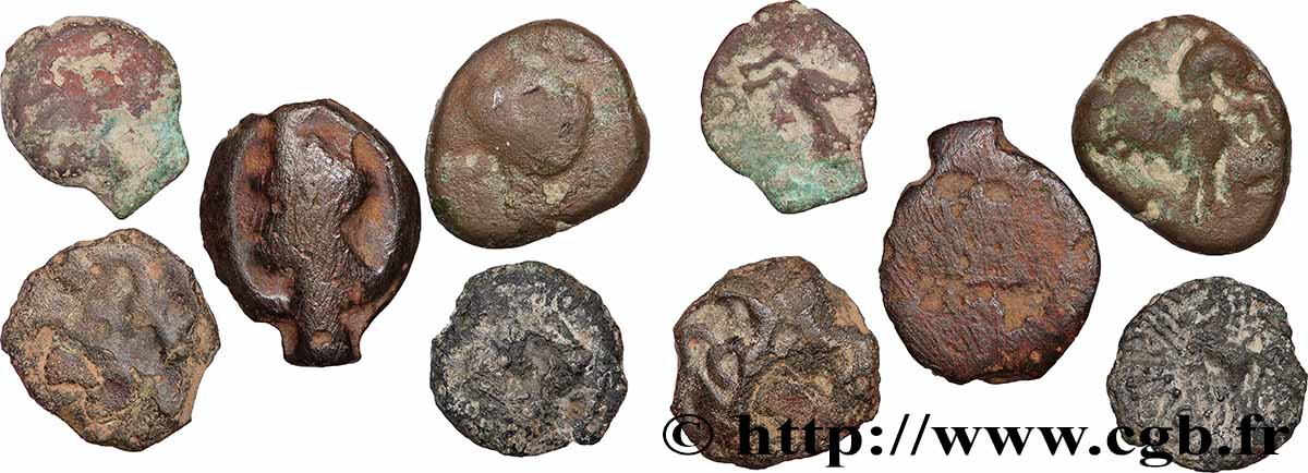 LOTS Lot de 5 monnaies lot