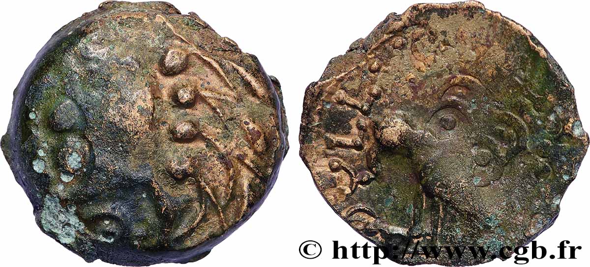 SÉNONS (région de Sens) Bronze YLLYCCI à l’oiseau, classe VI TTB