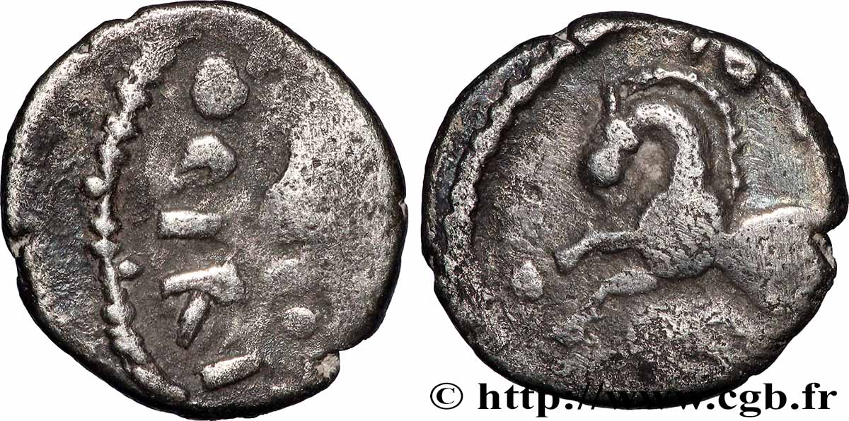 GALLIA BELGICA - SEQUANI (Area of Besançon) Denier TOGIRIX XF