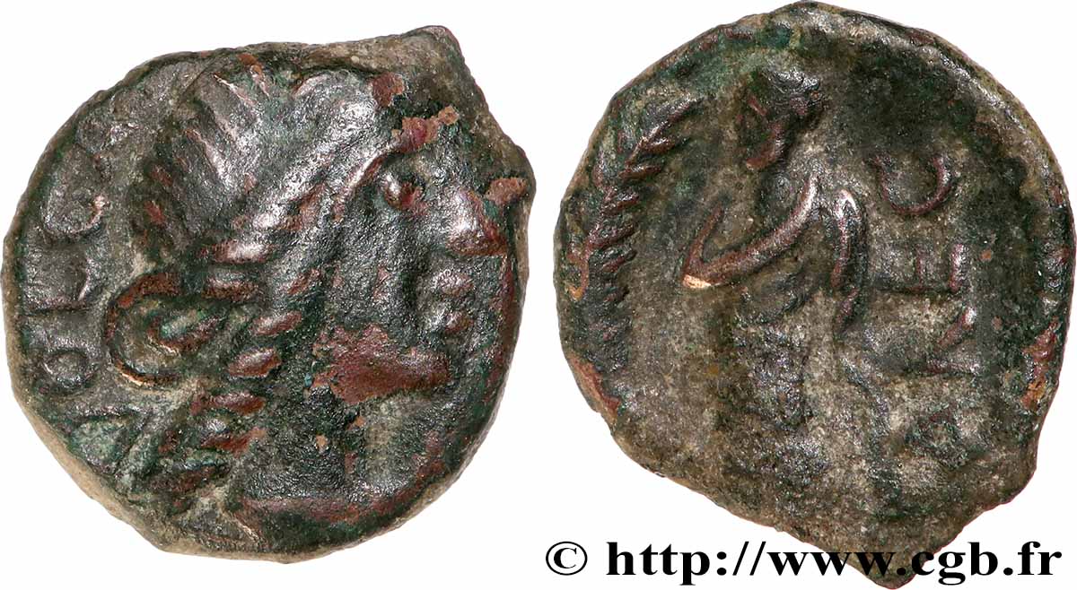 VOLQUES ARÉCOMIQUES (région de Nîmes) Bronze au Démos, VOLCAE AREC TTB
