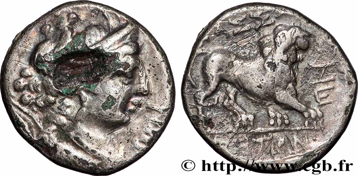 MASSALIA - MARSEILLE “Drachme légère” ou tétrobole XF