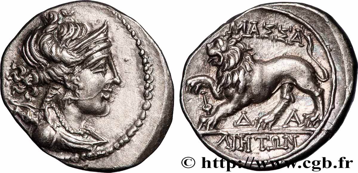 MASSALIA - MARSEILLE “Drachme légère” ou tétrobole MS