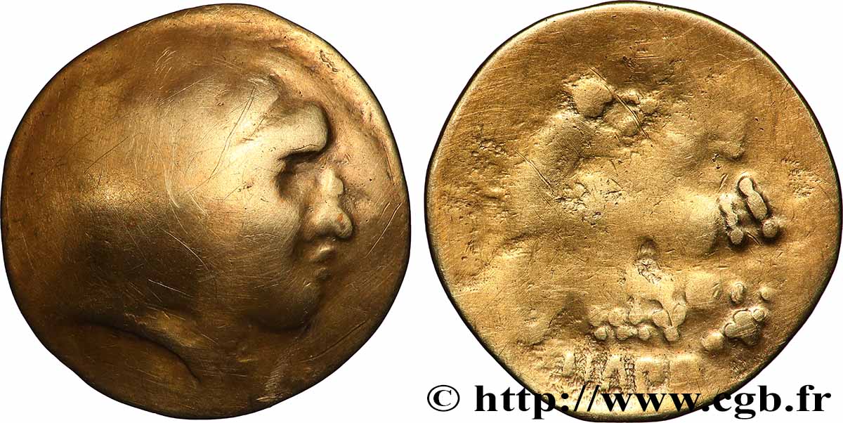 TAYAC HOARD - GIRONDE Statère dégénéré du type de Tayac VF