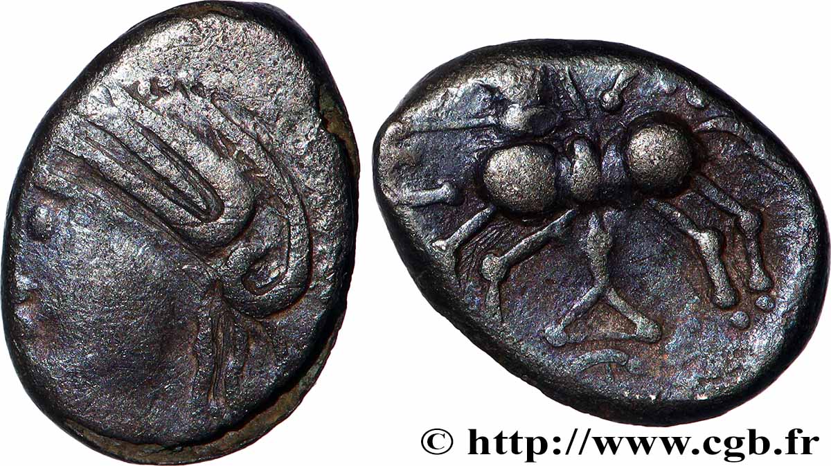GALLIEN - BELGICA - LINGONES (Region die Langres) Denier KALETEDOY, B5 fSS/SS