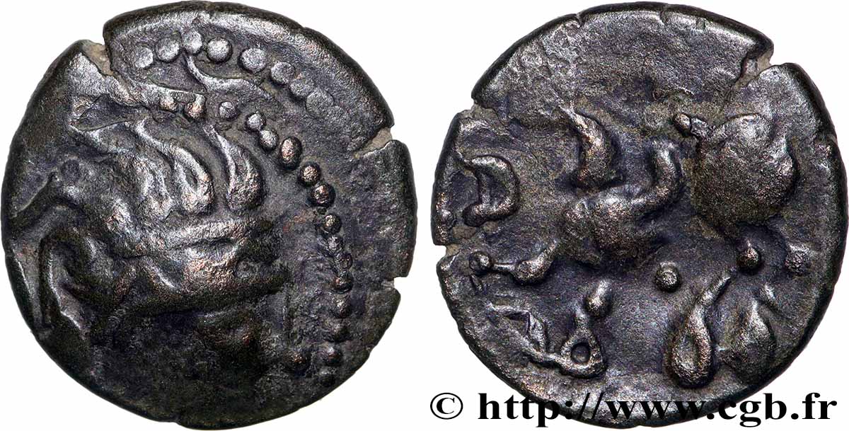 CELTES DU DANUBE - HONGRIE Drachme, “type de Kapostal, kleingeld” XF/VF