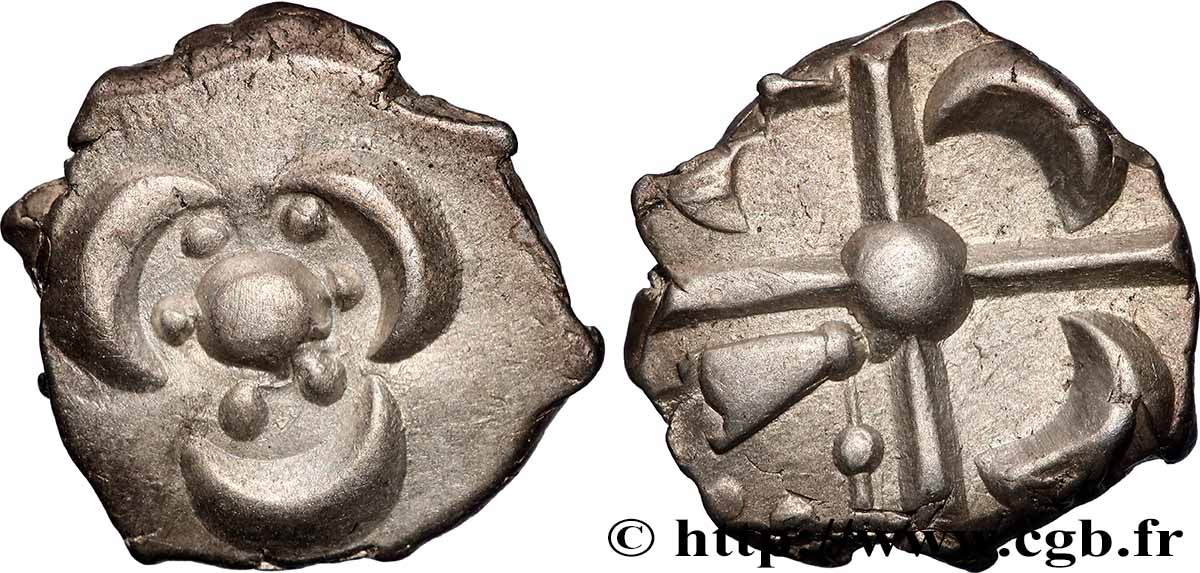 GALLIA - SOUTH WESTERN GAUL - SOTIATES (Area of Sos) Drachme trilobée, S. 368 AU