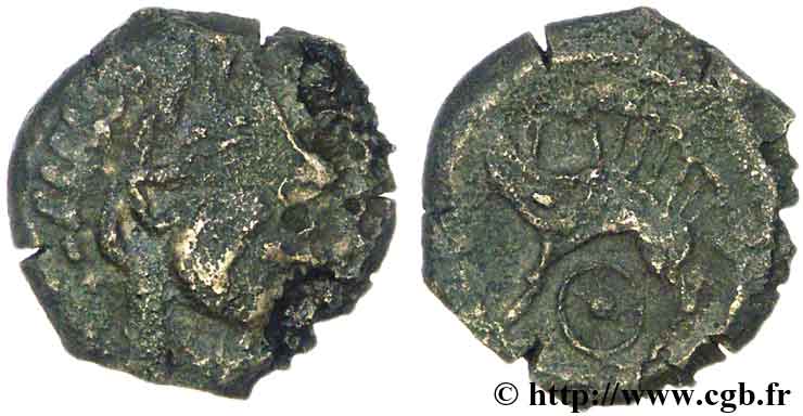 VELIOCASSES (Región de Normandia) Bronze au sanglier BC/BC+