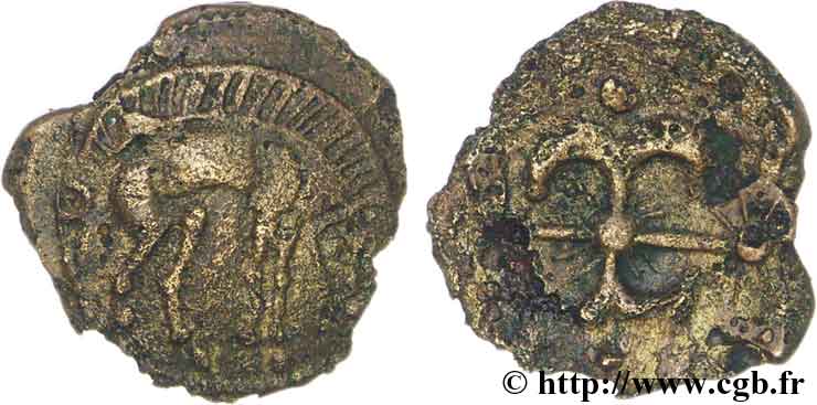 VELIOCASSES (Area of Norman Vexin) Bronze au sanglier AU