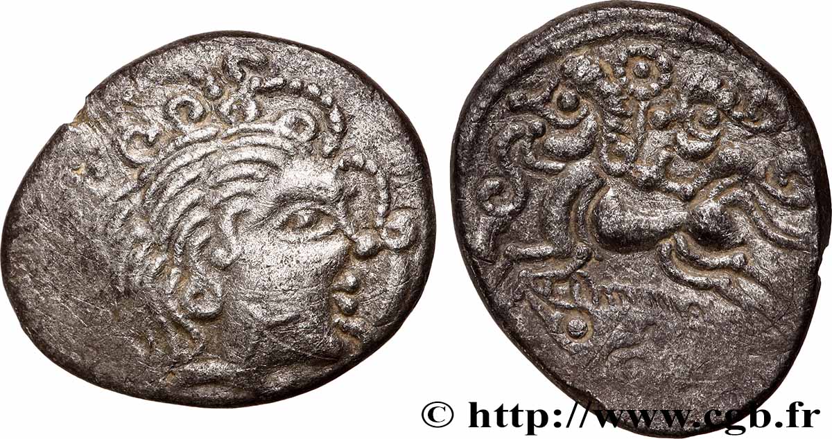 VENETI (Area of Vannes) Statère de billon, classe IV au sanglier AU