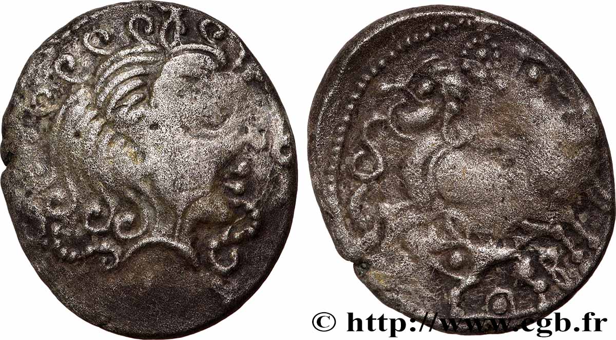 VENETI (Area of Vannes) Statère de billon, classe IV au sanglier AU