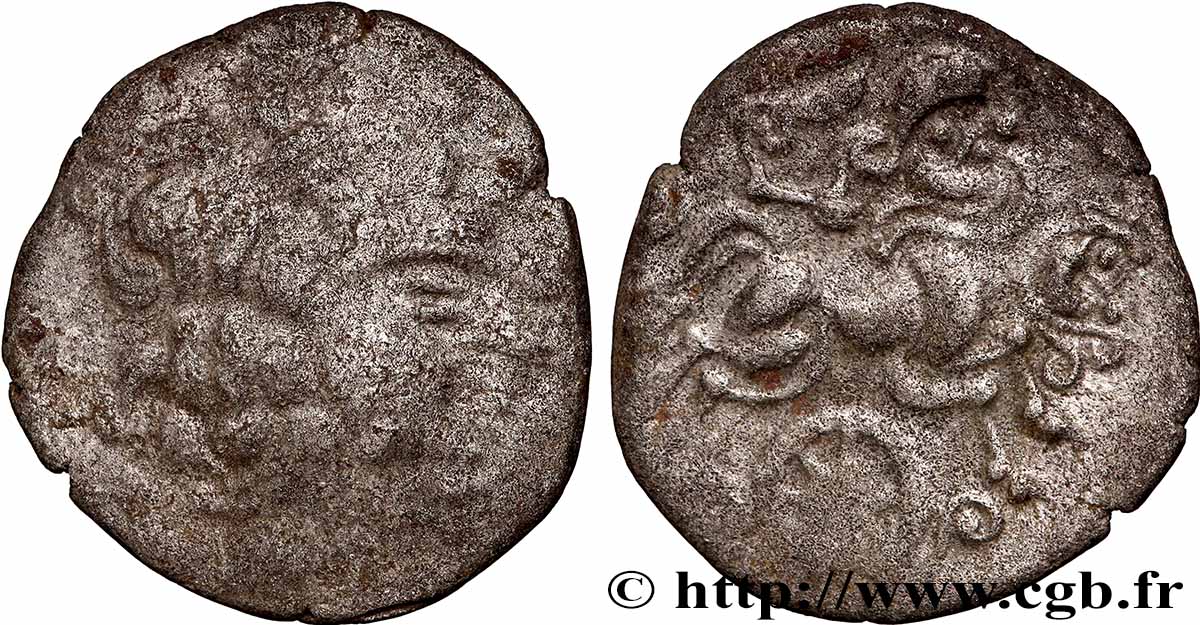 REDONES (Area of Rennes) Statère de billon, classe IV VF/XF